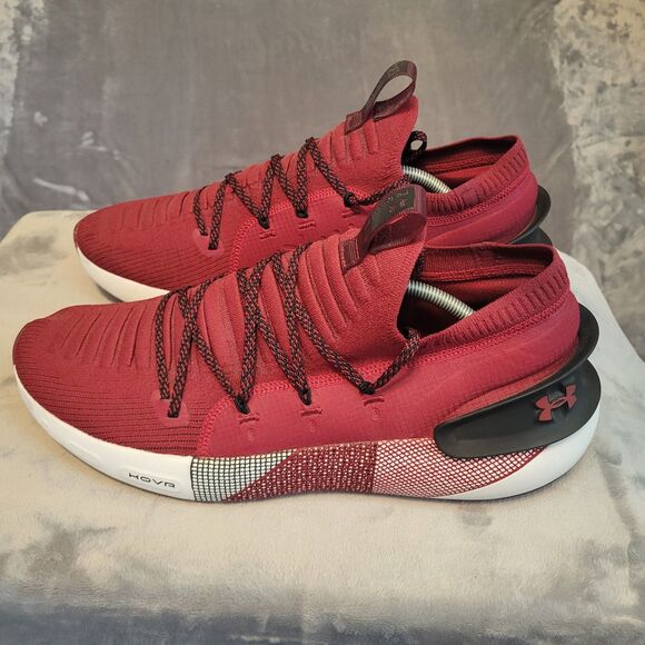 Under Armour HOVR Phantom 3 Mens 14 Running Shoes Red Collegiate‎ 3026198-600 - Picture 1 of 10